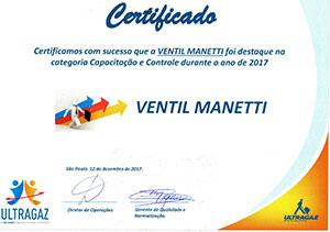 Certificado de Capacitação e Controle